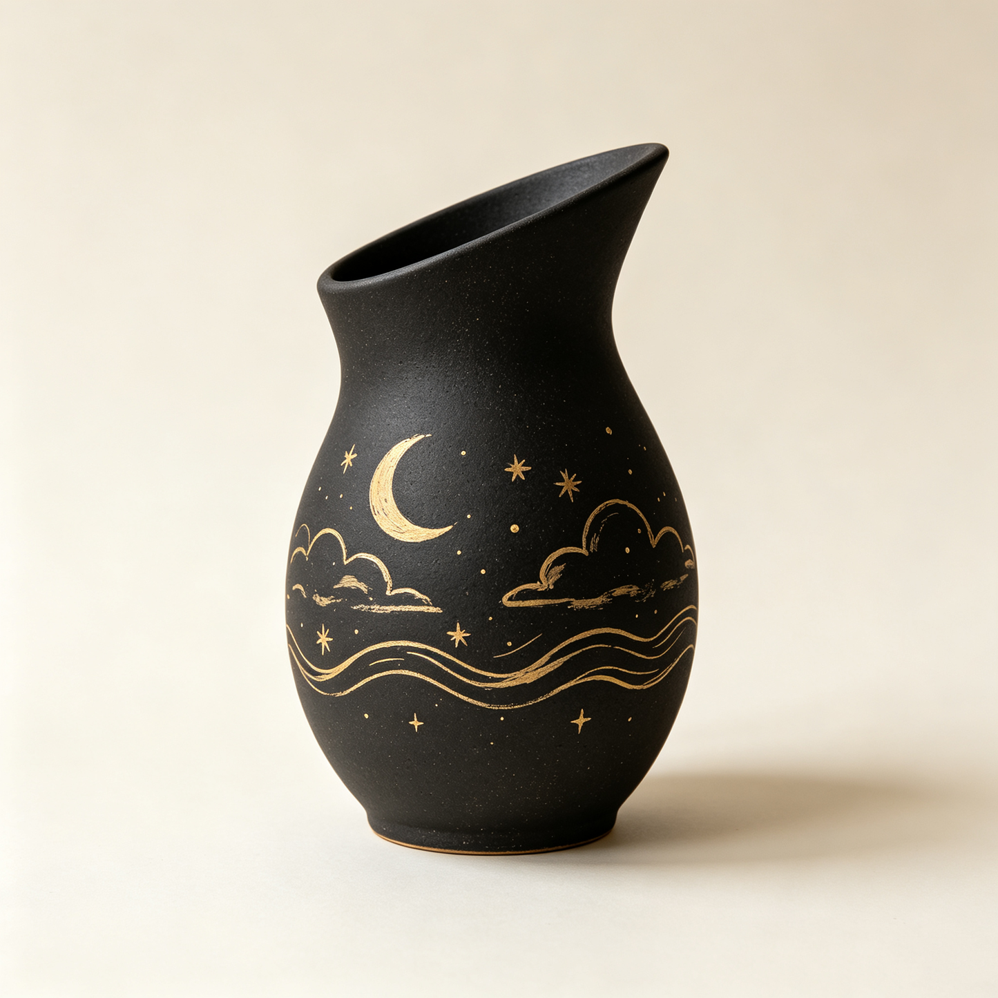 Night Moon Vase