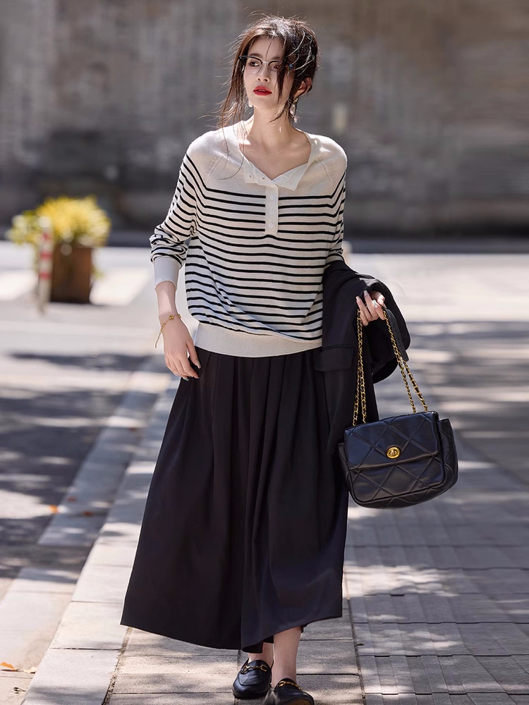 減齡百搭條紋衫