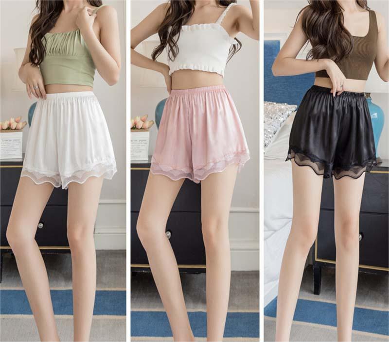 蕾絲冰薄安全褲