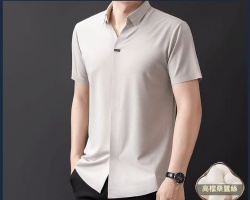 蠶絲冰感商務襯衫