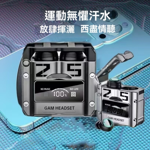 聚能充藍牙耳機