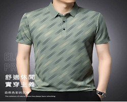 涼感印花POLO衫