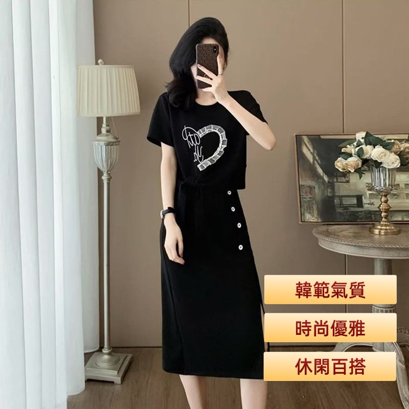 蝴蝶結休閑套裝