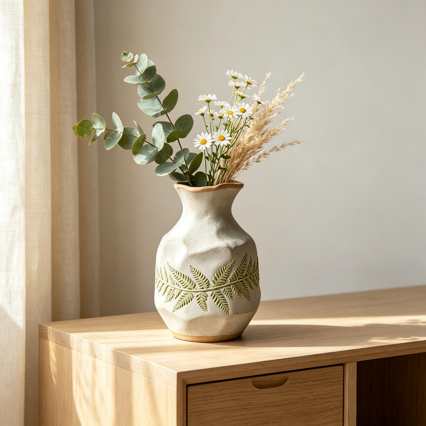Fern Texture Vase