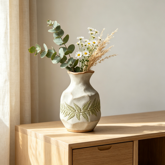 Fern Texture Vase